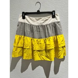 women' size 4 Gianni Bini color-block skirt